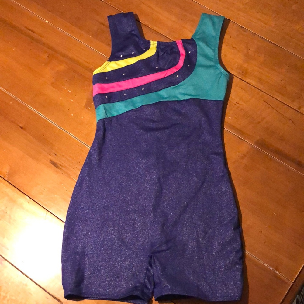 Colorful Gymnastics Leotard